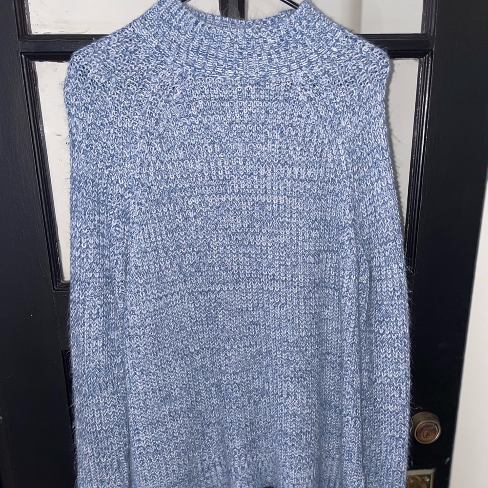 Blue Knit Sweater
